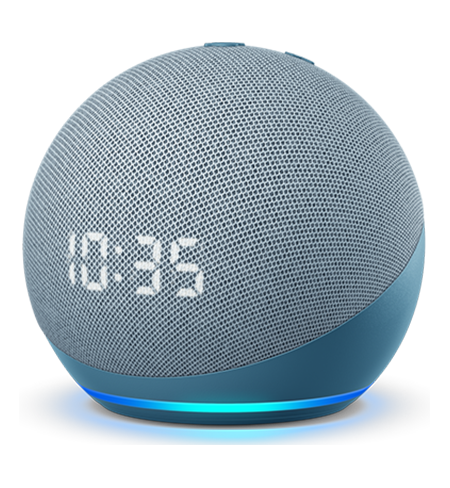 Amazon Echo Dot with Clock